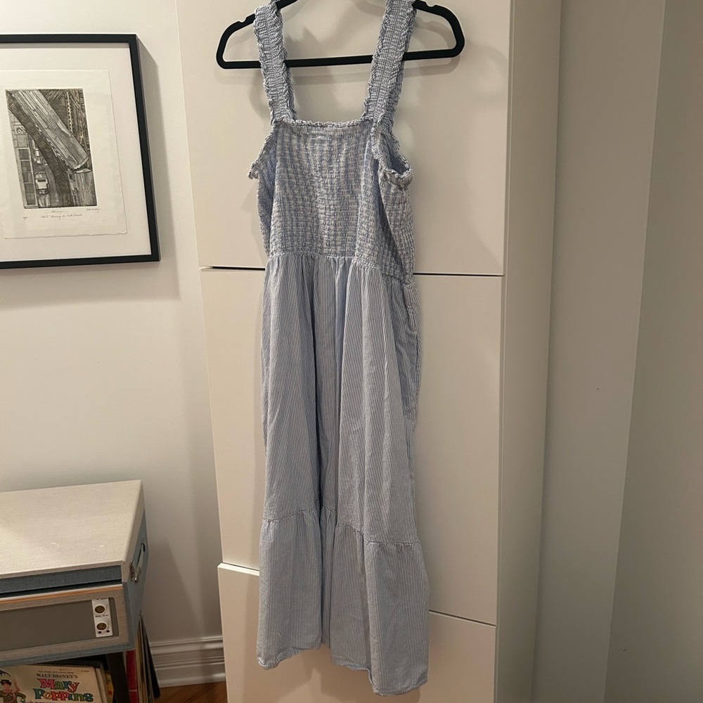 Time and Tru Blue Striped Dress - XL